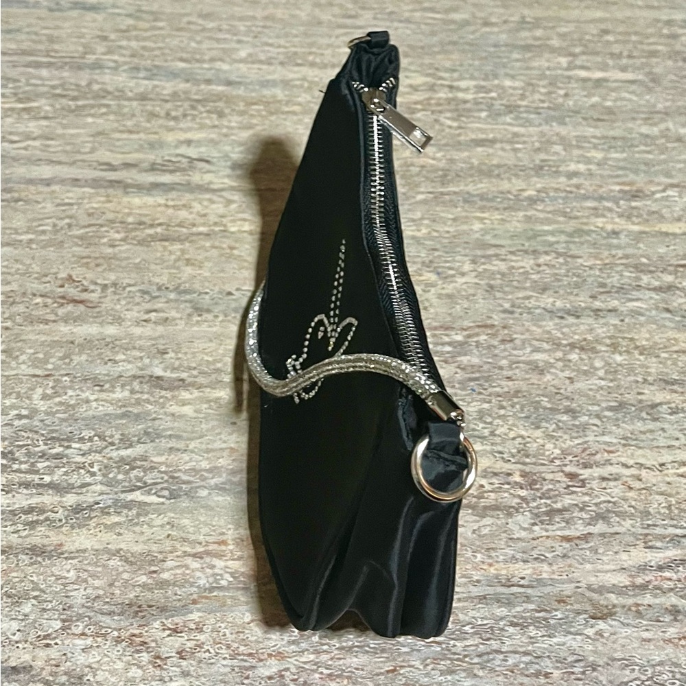 Playboy bunny handbag with rhinestone bunny and strap - Picture 7 of 16